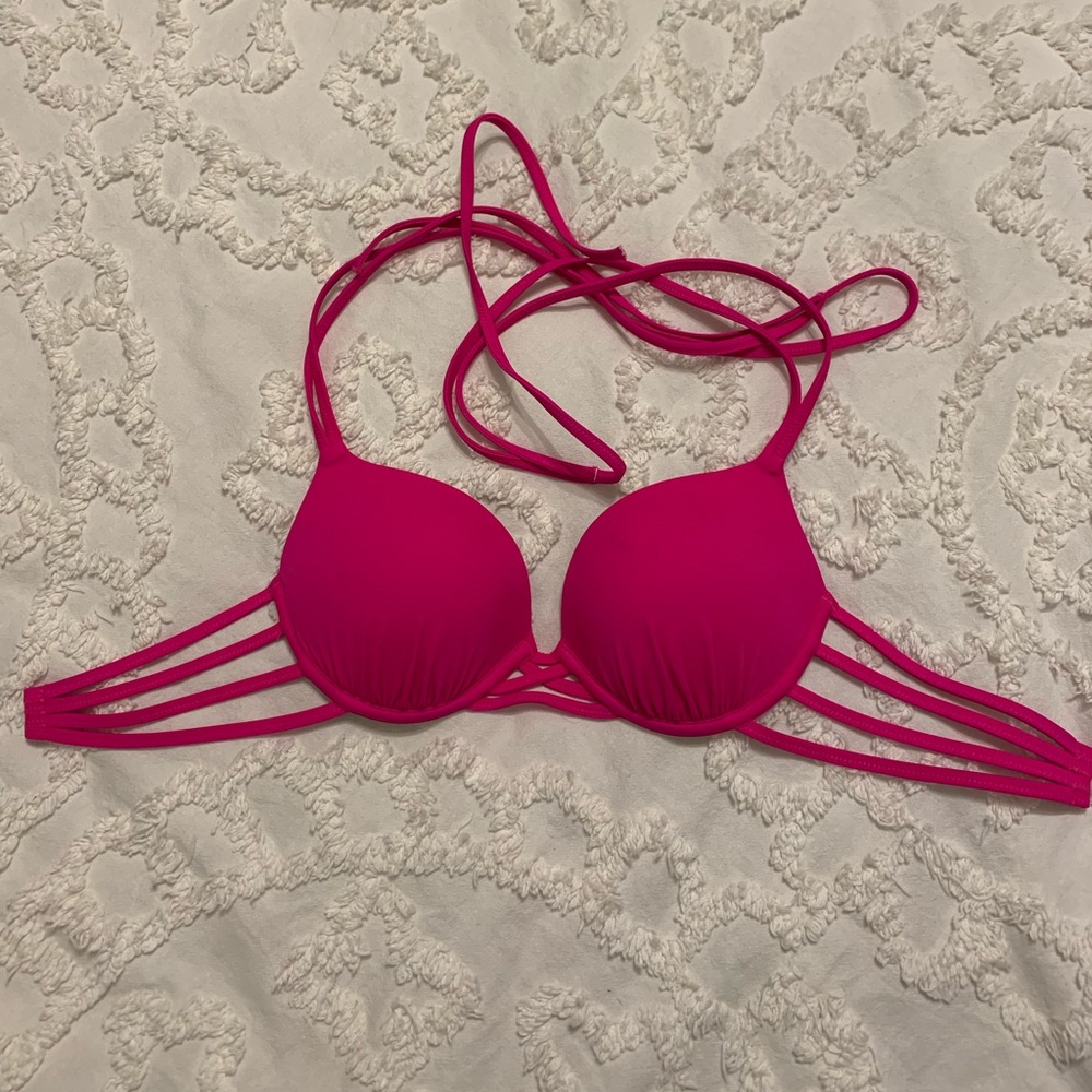 Hot pink bikini set